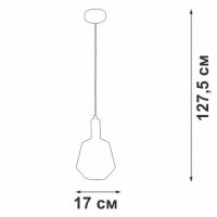 Подвесной светильник Vitaluce V2975-1/1S