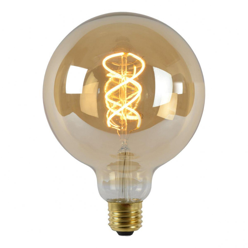 Светодиодная диммируемая лампа Lucide E27 5W 2200K шар 49033/05/62