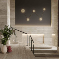 Настенный светильник Odeon Light Travertino 6625/25WL