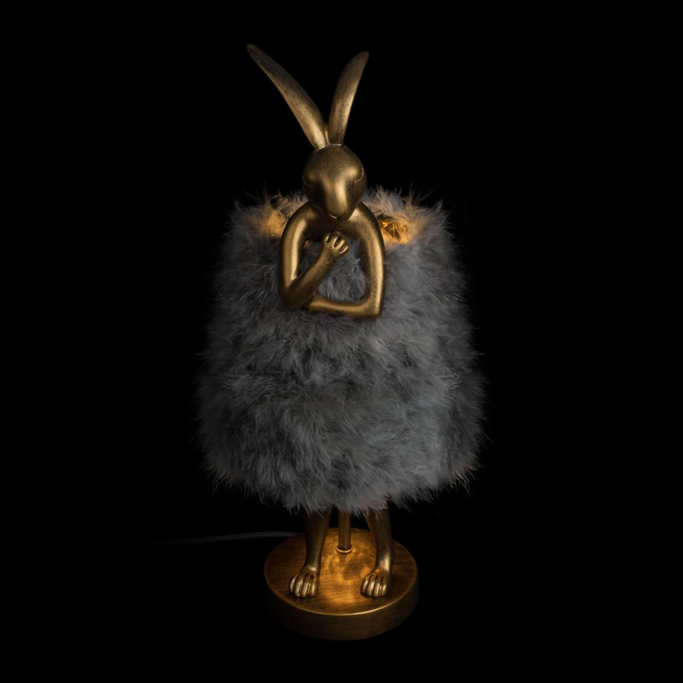 Настольная лампа Loft IT Lapine 10315/A Grey fluff
