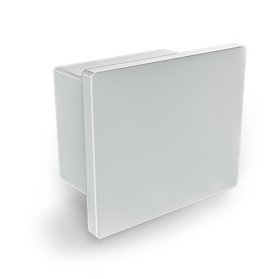 Профиль П-образный накладной Apeyron ширина ленты до 10мм (рассеиватель, заглушки - 2шт) 08-09
