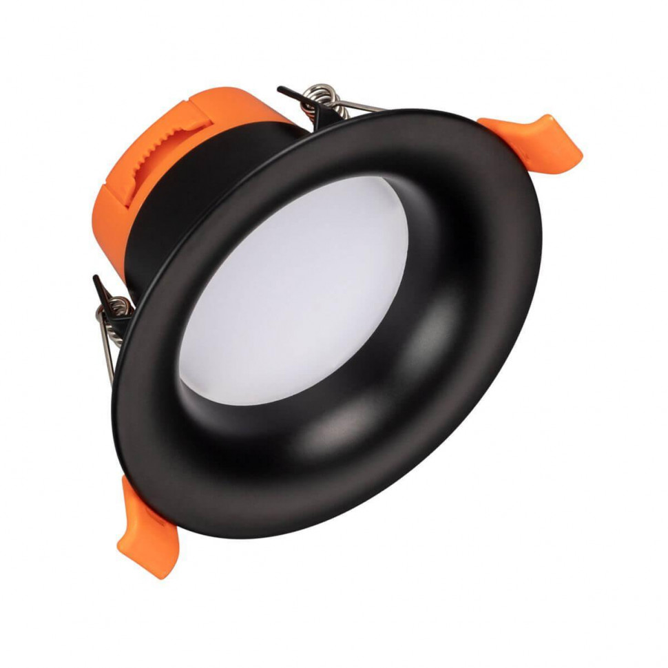 Встраиваемый светильник Arlight MS-BLIZZARD-BUILT-R102-8W Warm3000 (BK, 100 deg, 230V) 036607