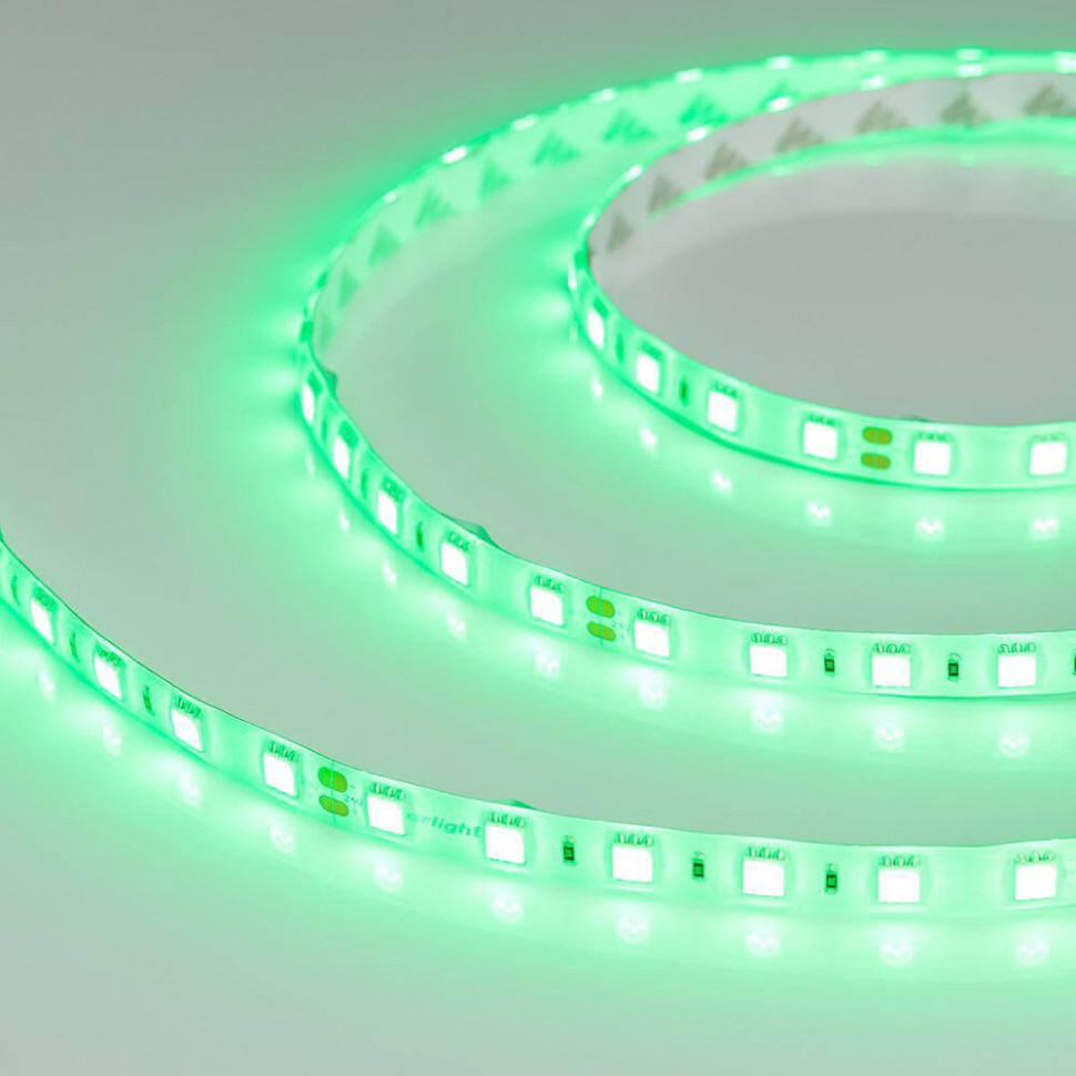 Светодиодная лента Arlight 14,4W/m 60LED/m 5060SMD зеленый 5M 016505