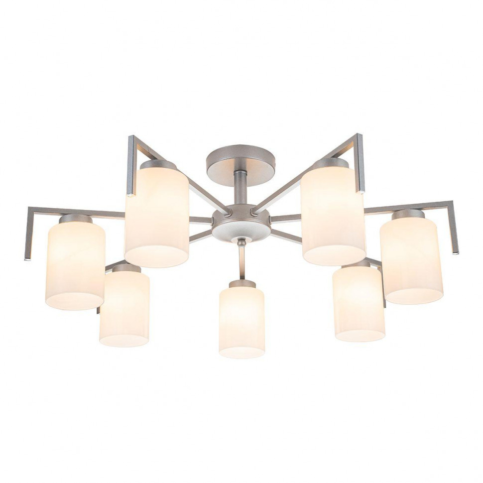 Люстра на штанге Escada Style 1142/7P Silver