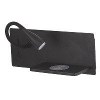 Настенный светильник Crystal Lux CLT 217W Qi+USB BL