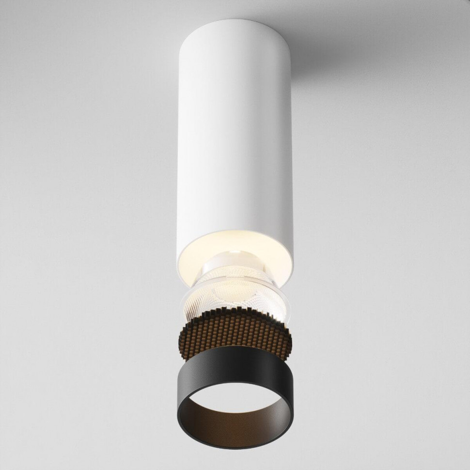 Потолочный светодиодный светильник Maytoni Technical Focus Led C056CL-L12W3K-W-D-W