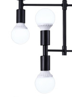Подвесная люстра Natali Kovaltseva Loft Lux 75129/12C Black