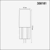 Ландшафтный модуль Novotech Nokta 358181