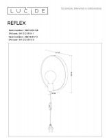 Зеркало с подсветкой Lucide Reflex 36213/31/30