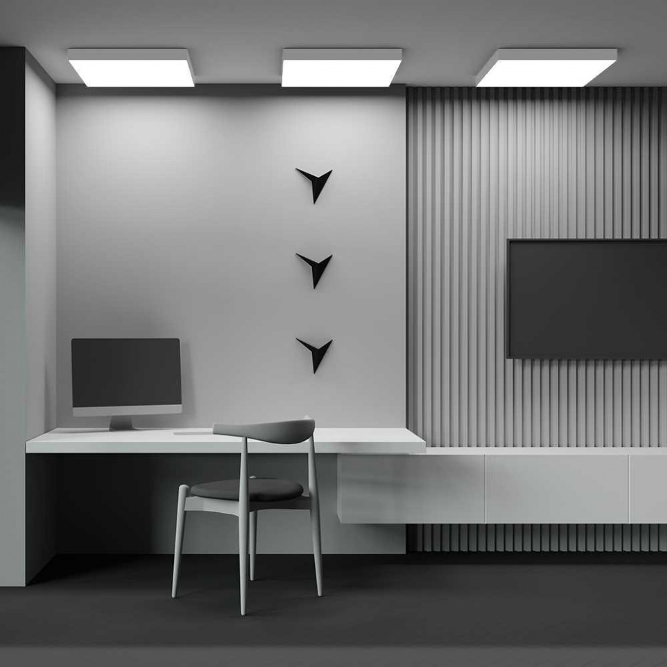 Потолочный светильник Maytoni Zon C032CL-90W3K-SQ-W