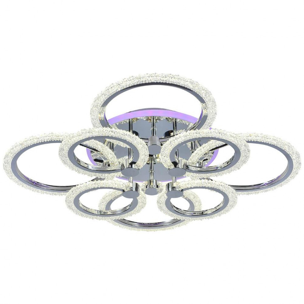 Потолочная светодиодная люстра Profit Light 8003/4+4 CHR