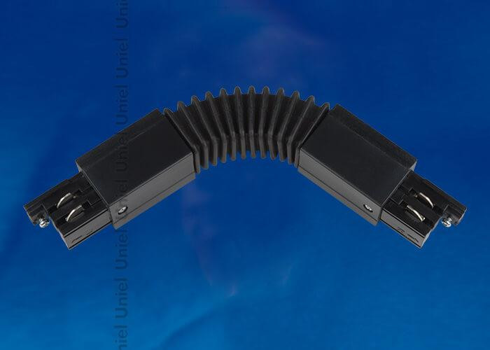 Соединитель для шинопроводов гибкий (09772) Uniel UBX-A24 Black