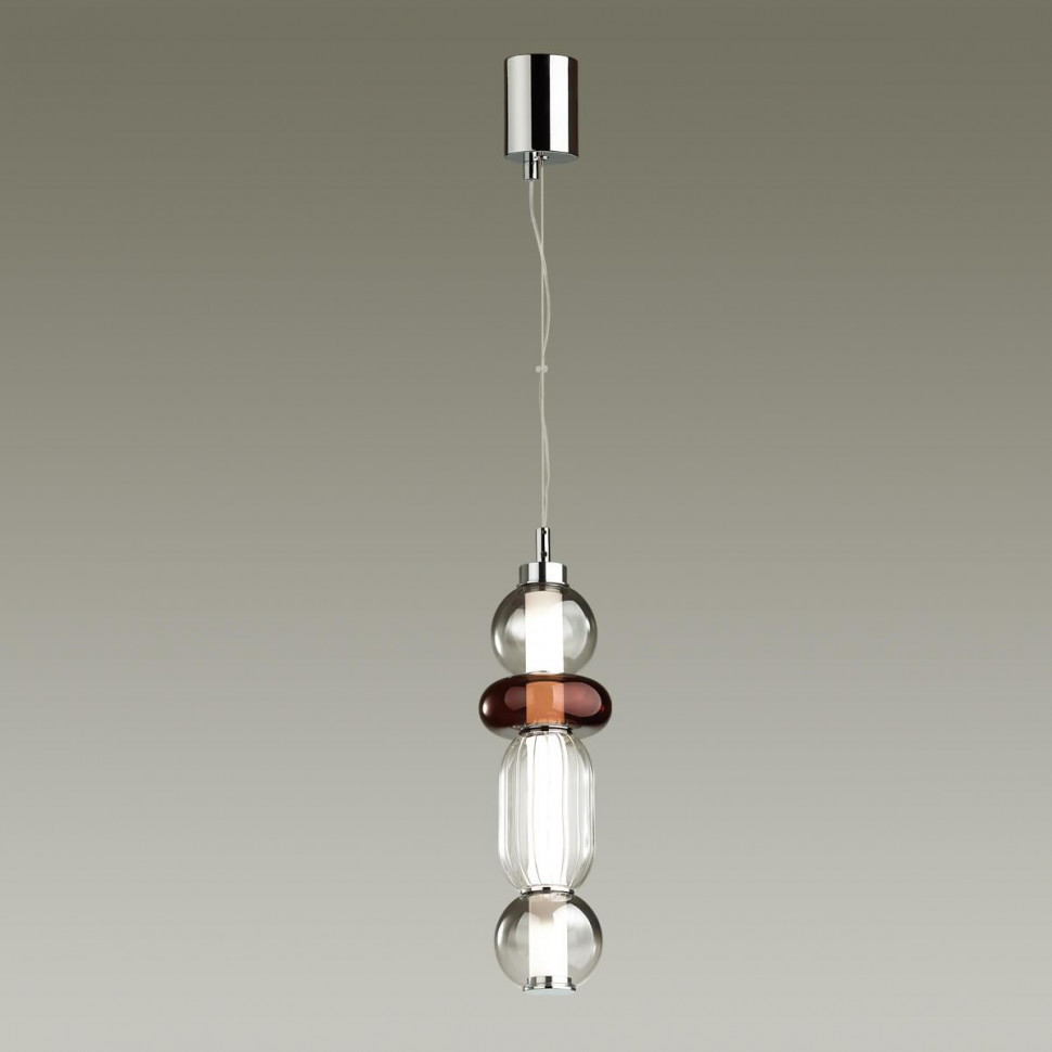 Подвесной светодиодный светильник Odeon Light Pendant Beans 4826/18L