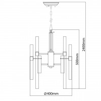 Подвесная люстра MW-Light Альгеро 285010703