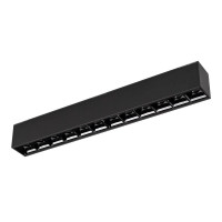 Трековый магнитный светильник Arlight MAG-LASER-45-L320-12W Day4000 (BK, 15 deg, 24V, DALI) 046525
