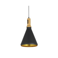 Подвесной светильник Lumina Deco Loffia LDP 7867 BK+GD