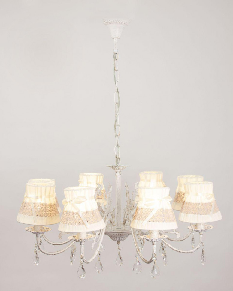 Подвесная люстра Abrasax Emma L.5401-8CREAM/G