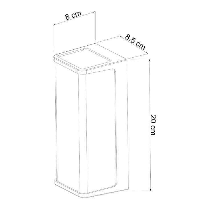 Уличный настенный светильник Arte Lamp Lancia A6419AL-1BK