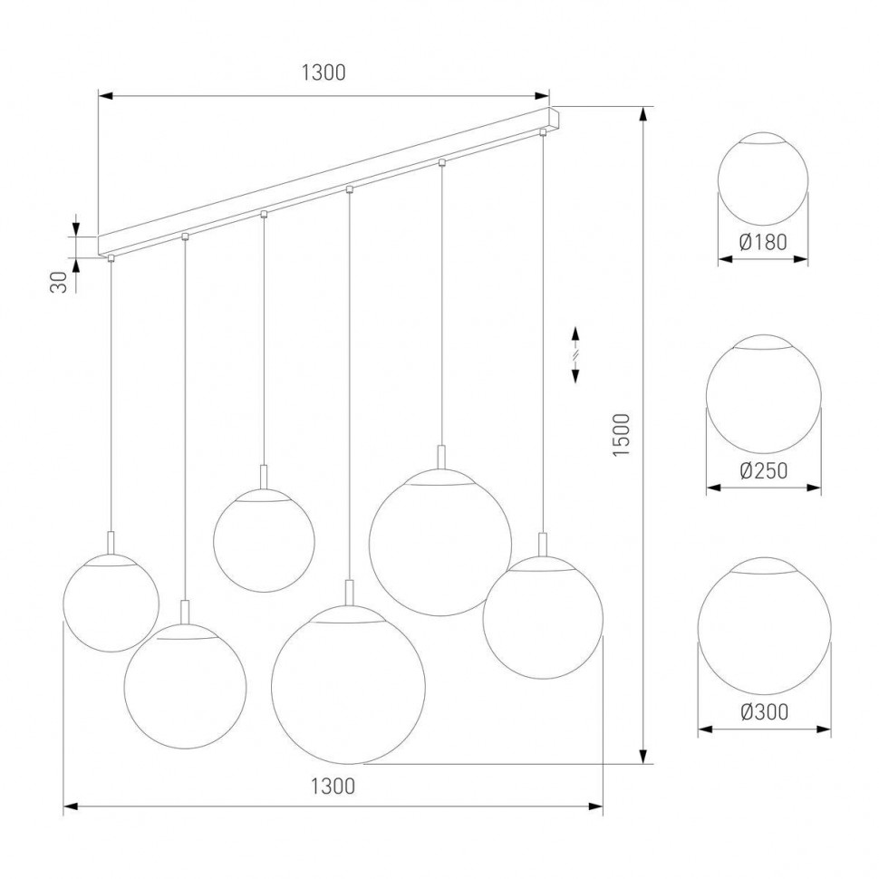 Каскадная люстра TK Lighting 4792 Esme a068581