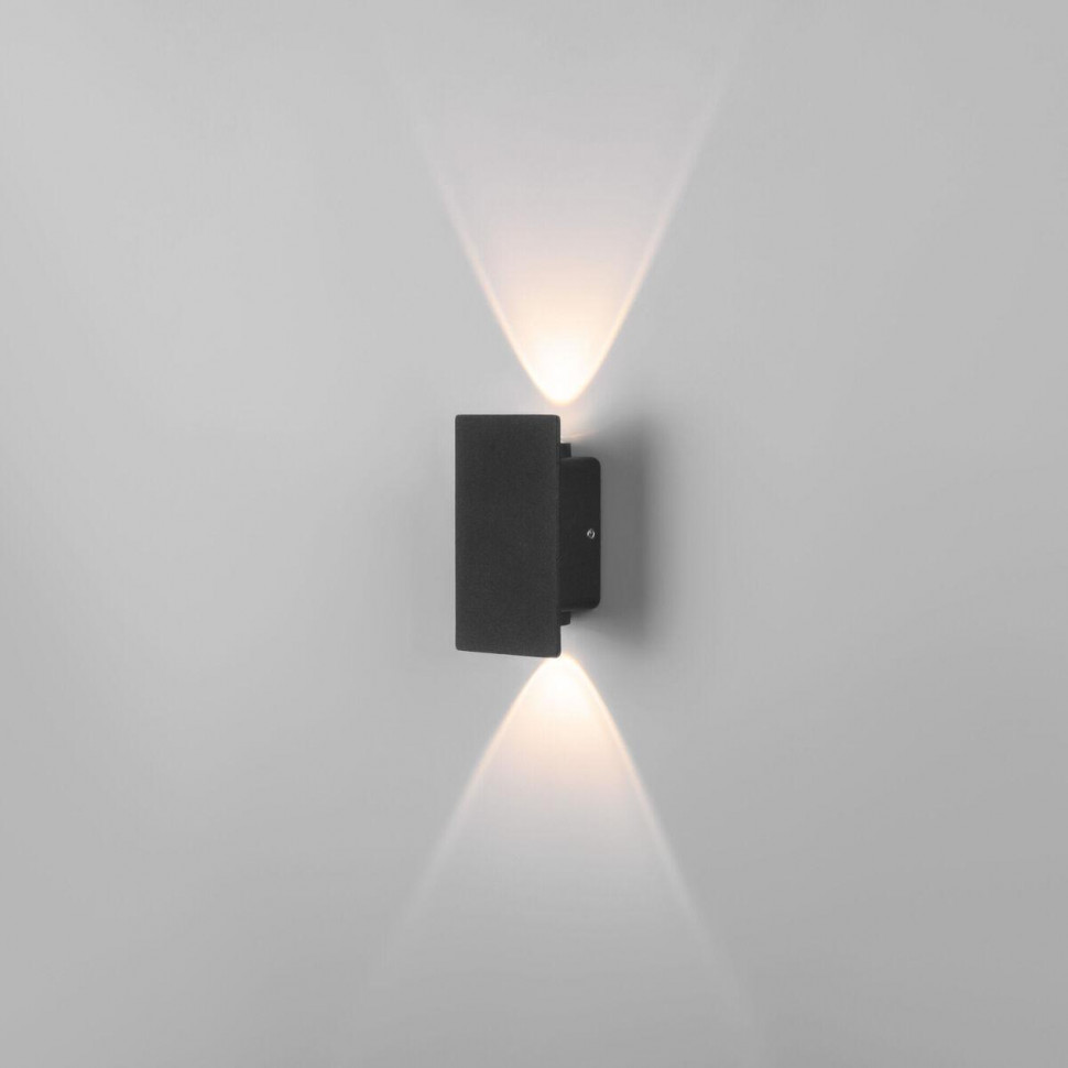 Уличный настенный светильник Elektrostandard Mini Light 35154/D черный 4690389188497 a060883