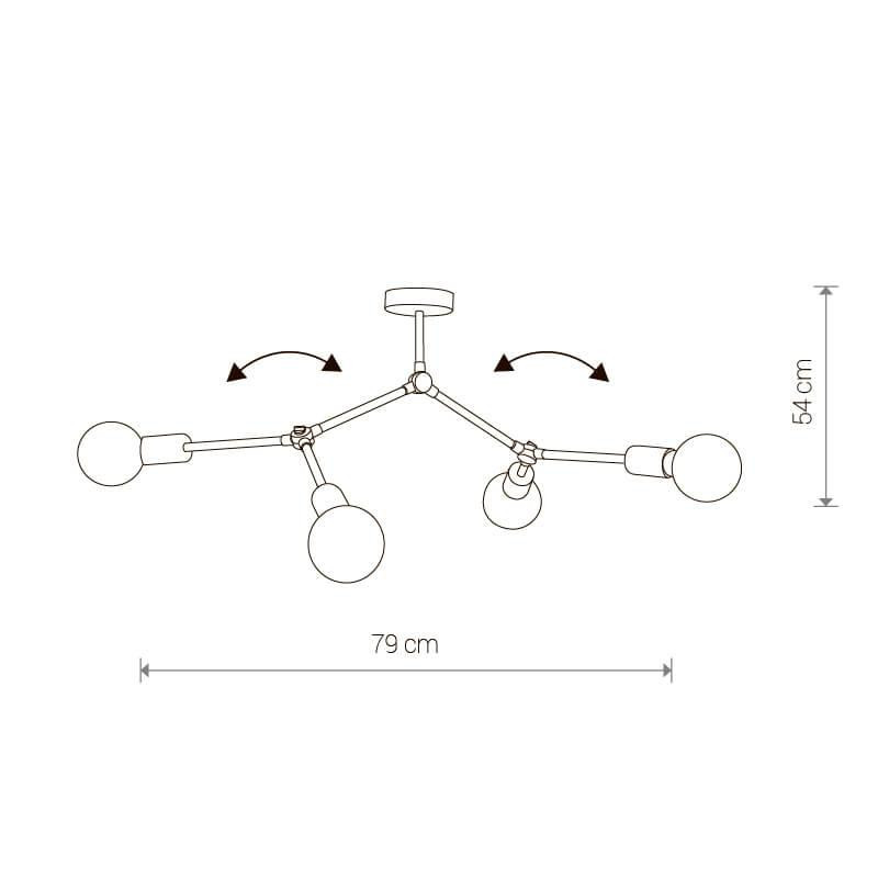 Подвесная люстра Nowodvorski Twig 9140
