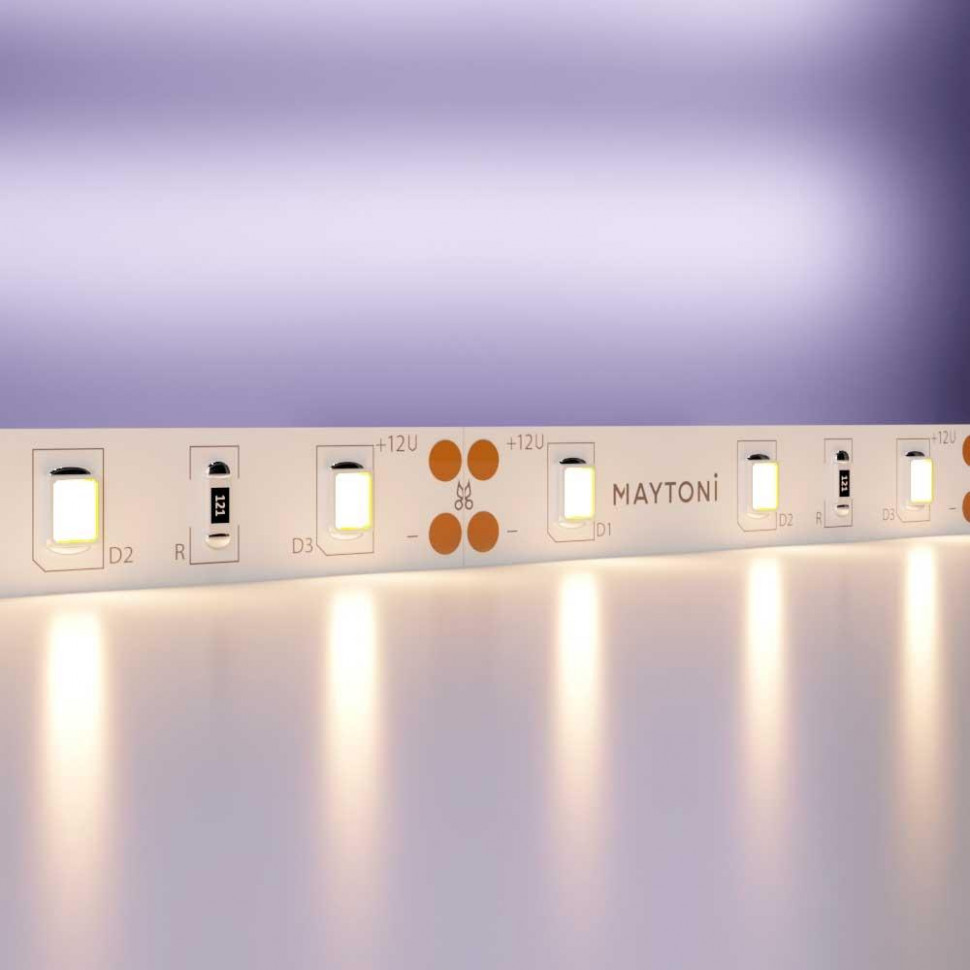 Светодиодная лента Maytoni Technical Led strip 12В 2835 7,2Вт/м 3000K 5м IP20 20001