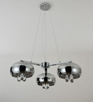 Подвесная люстра Lumina Deco Tosso LDP 8066-3-200 CHR