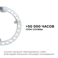 Светодиодный модуль со встроенным драйвером Apeyron 230В 2835 18Вт 1620 лм 4000К 02-60