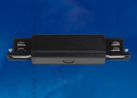 Соединитель для шинопроводов прямой внешний (09745) Uniel UBX-A12 Black