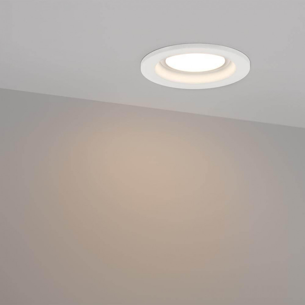 Встраиваемый светодиодный светильник Arlight LTD-80WH 9W White 120deg 018411