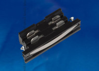 Соединитель для шинопроводов прямой внутренний (09742) Uniel UBX-A11 Black