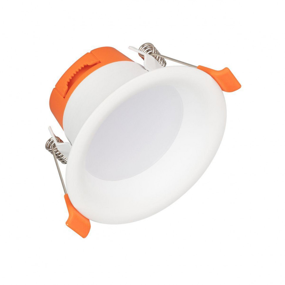 Встраиваемый светильник Arlight MS-BLIZZARD-BUILT-R90-6W Warm3000 (WH, 100 deg, 230V) 036579