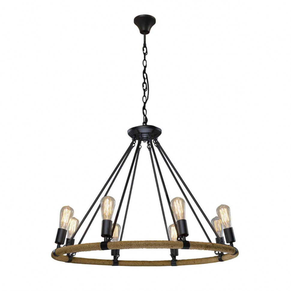 Подвесная люстра LOFT IT Rope filament Loft1861/8