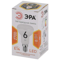 Лампа светодиодная Эра E14 6W 2700K LED R50-6W-827-E14 Б0056751