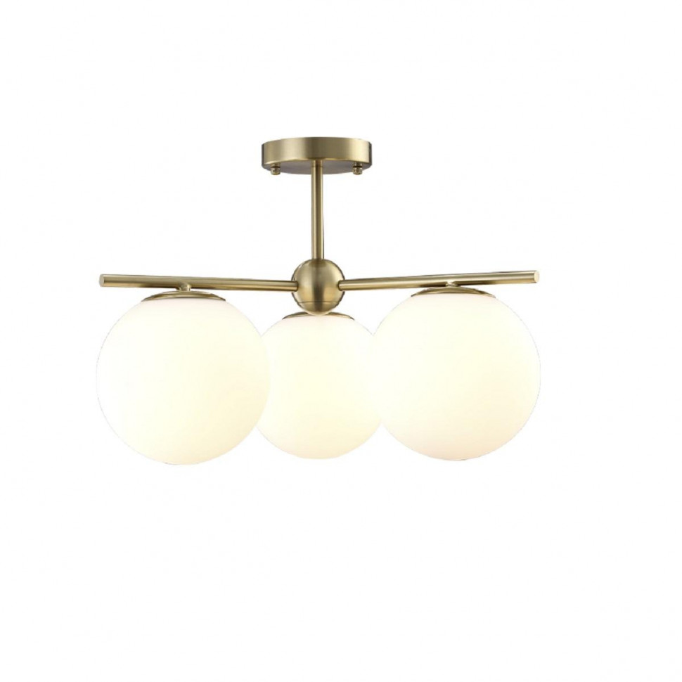 Люстра на штанге Crystal Lux FELIZ SP-PL3 BRONZE/WHITE