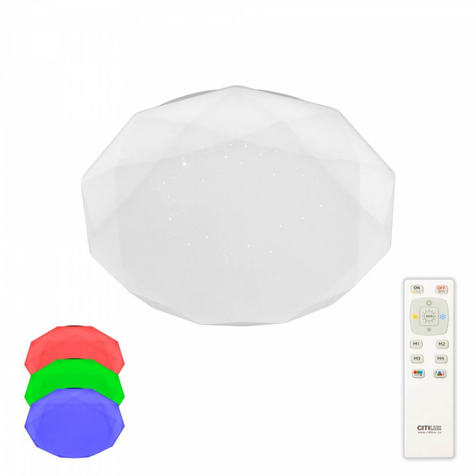 Потолочная люстра Citilux Астрон CL733680G