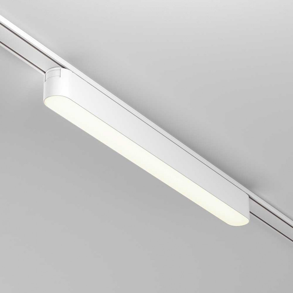 Трековый магнитный светильник Maytoni Basis TR080-1-18W4K-W