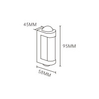 Настенный уличный светильник Escada 30006Led 30006W/01LED