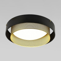 Потолочный светильник Eurosvet Imperio 90286/1 чёрный/золото Smart a061844
