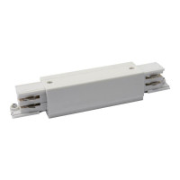 Соединитель для шинопроводов прямой внешний (09746) Uniel UBX-A12 Silver