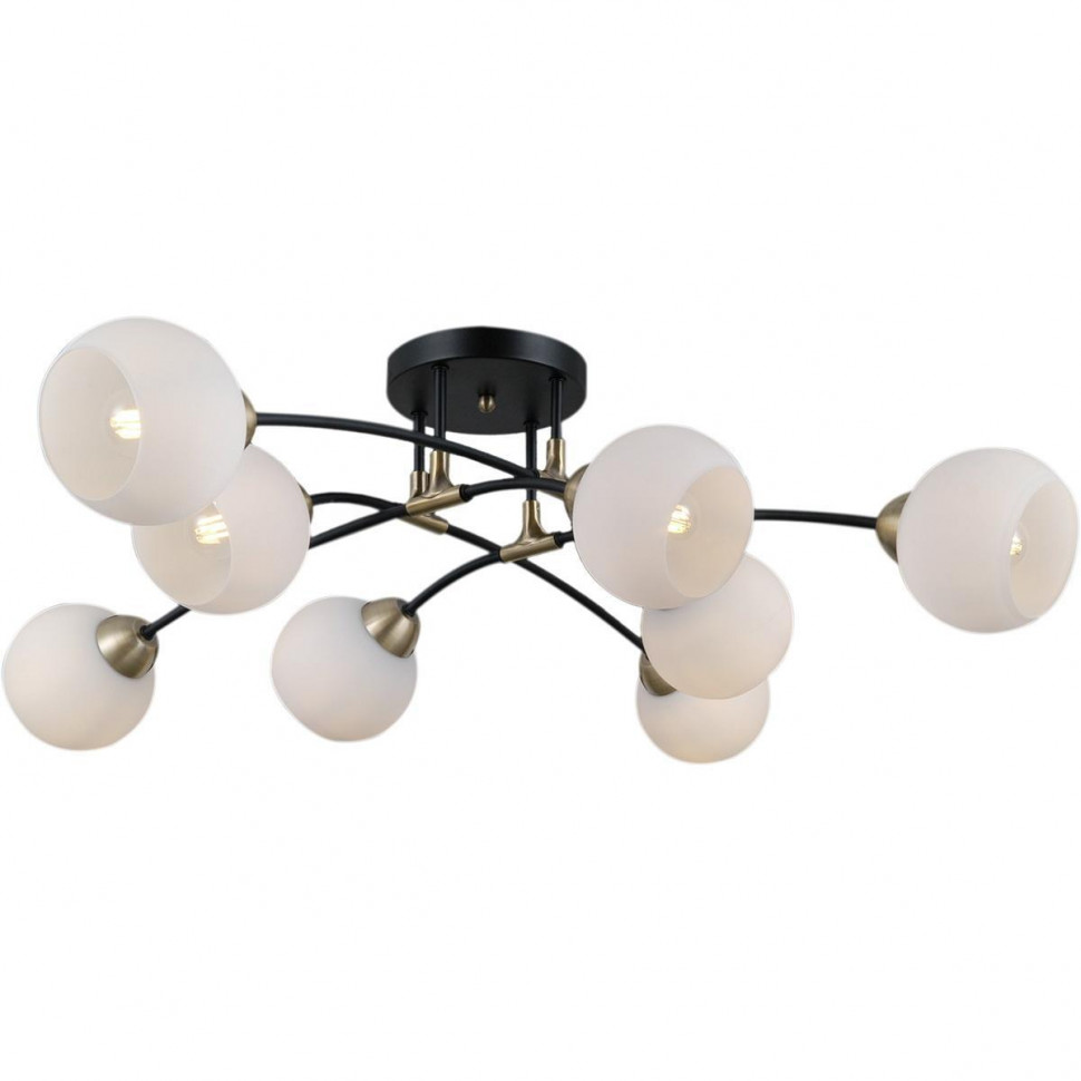 Люстра на штанге Illumico IL0299-8CSQ-79 BK AB