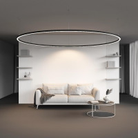Радиусный профиль Maytoni Led strip ALM-3535R-B-D-45°-3M