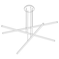Подвесная люстра Citilux Darby CL309292