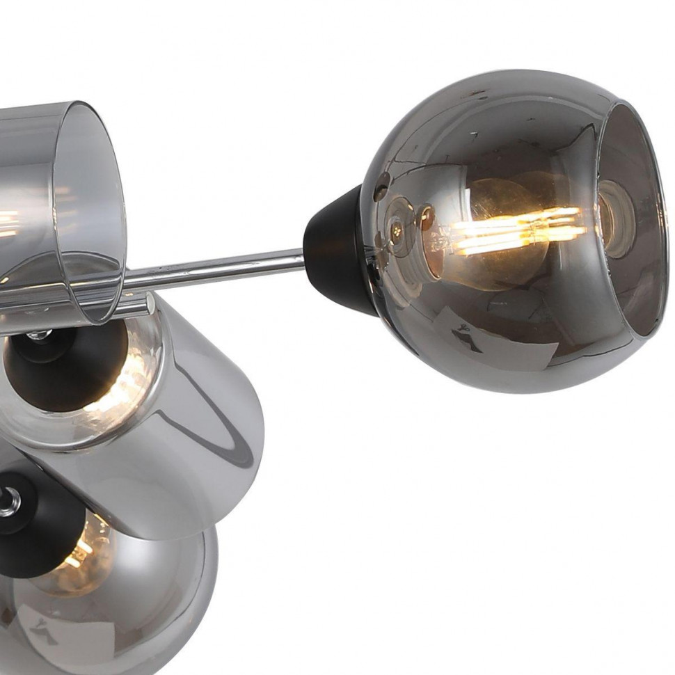 Люстра на штанге Illumico IL8243-8COU-79 BK CR