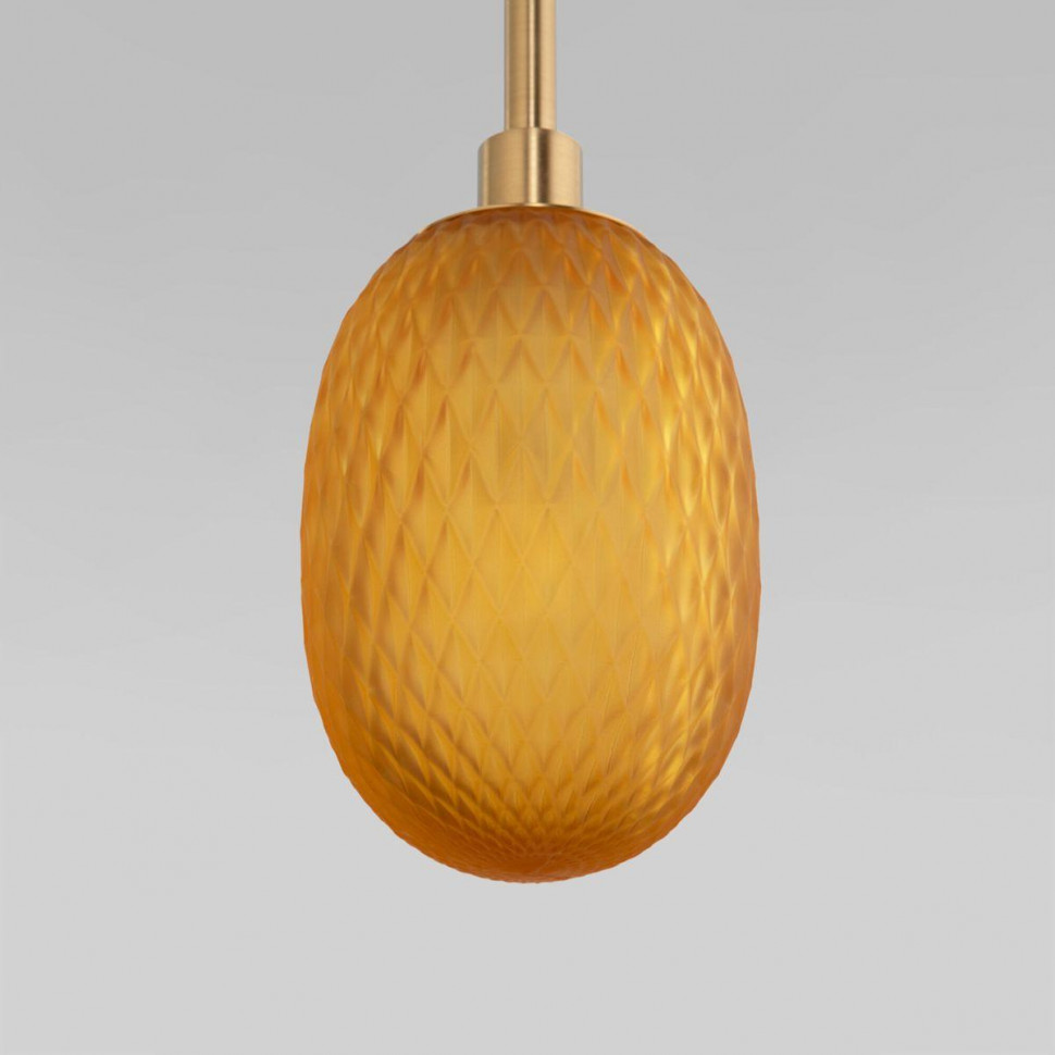 Подвесной светильник Eurosvet Pineapple 50266/1 янтарный a066525