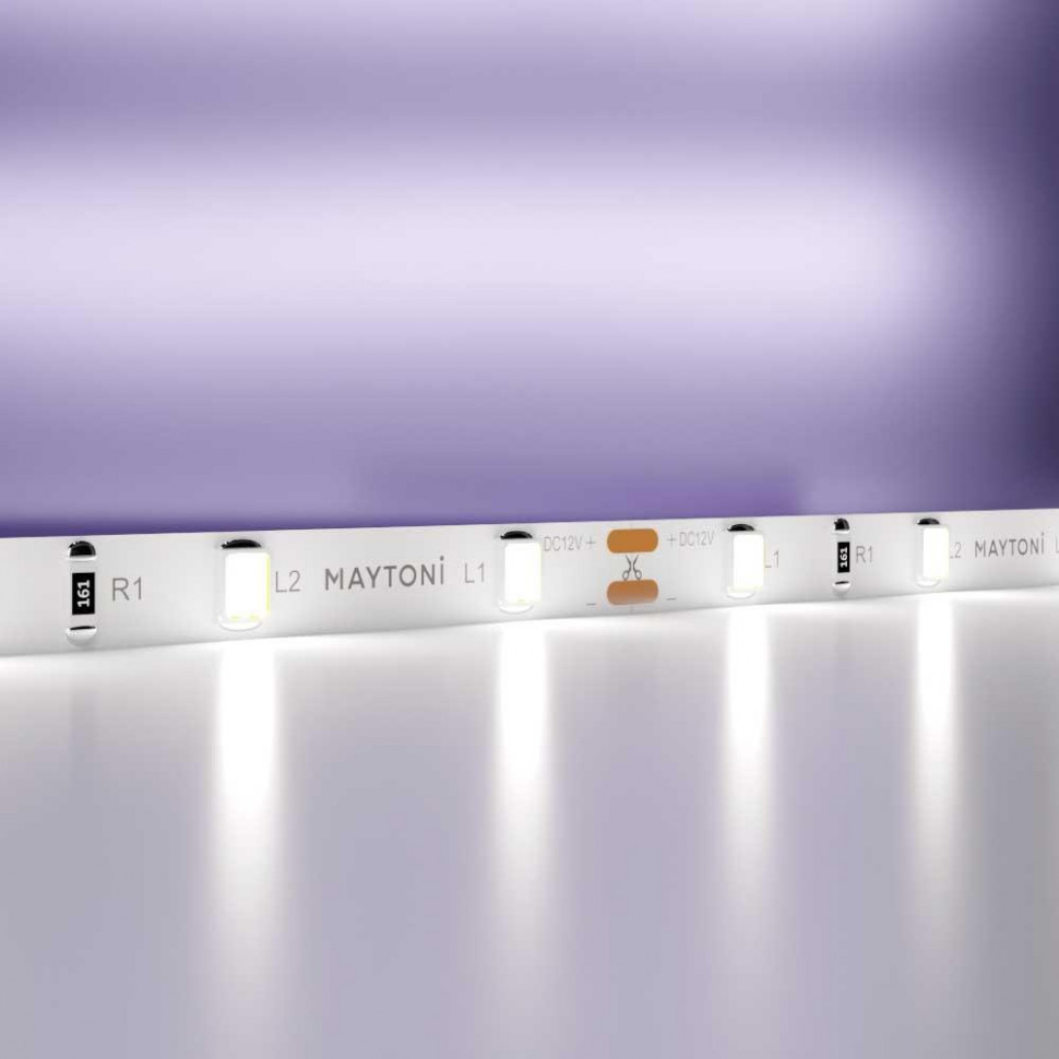 Светодиодная лента Maytoni Led Strip 12В 2835 4,8Вт/м 6000K 5м IP20 20009