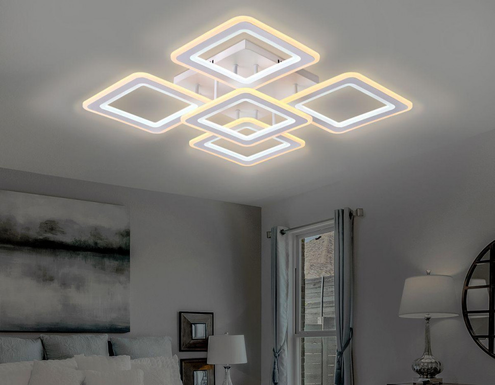 Потолочная светодиодная люстра Ambrella Light Acrylica Original FA866