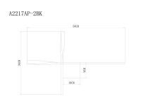 Настенный светильник Arte Lamp Acrux A2217AP-2BK