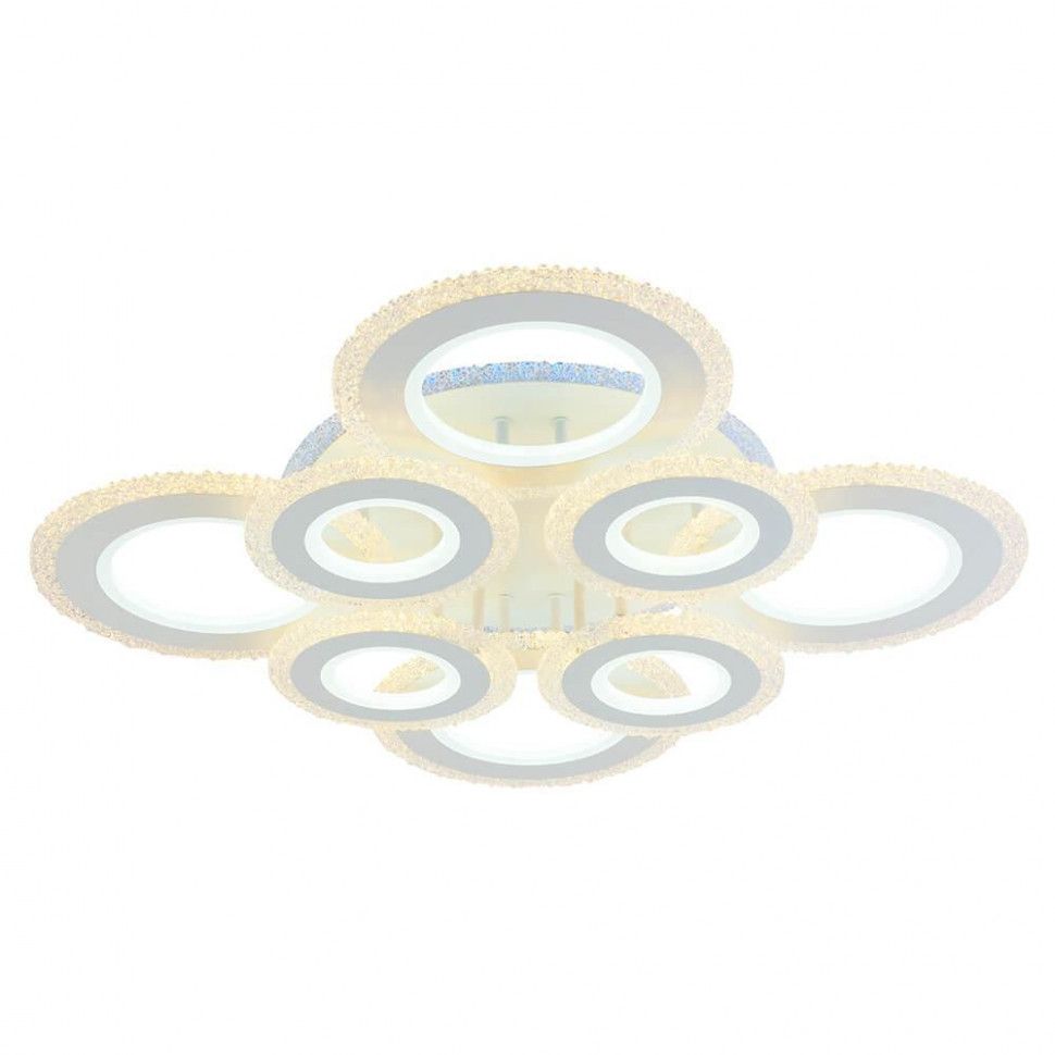 Потолочная светодиодная люстра Profit Light 8081/4+4 WHT