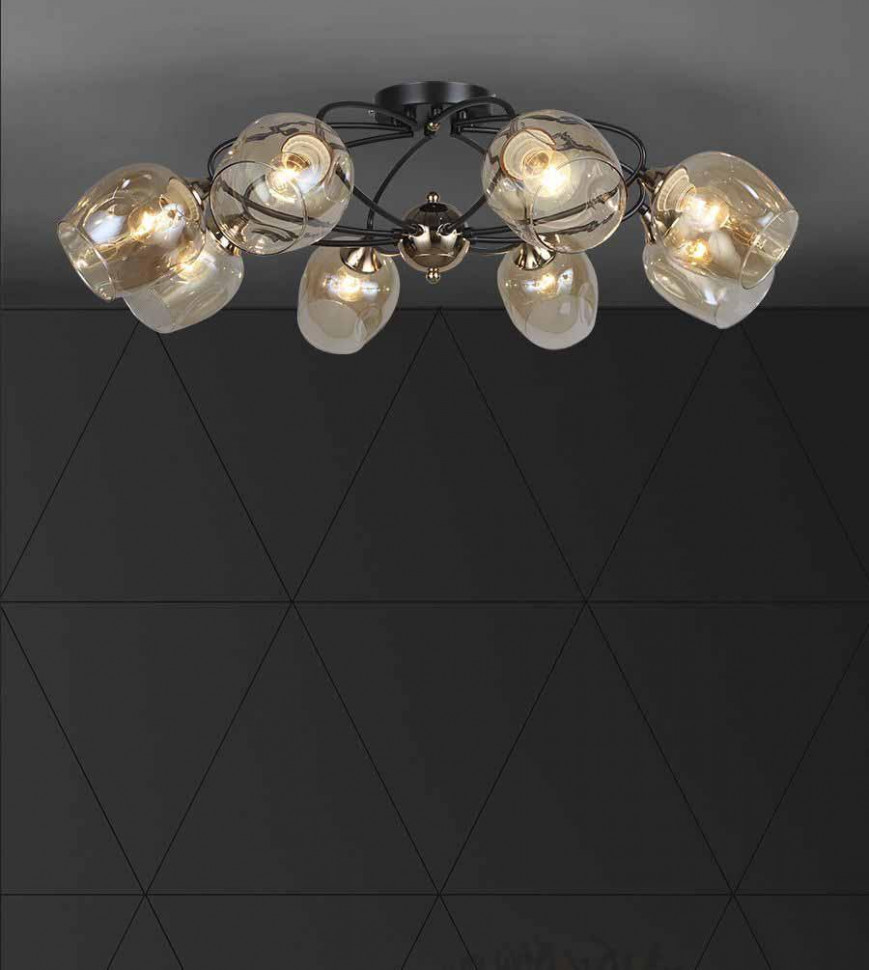 Потолочная люстра Seven Fires Klimin WD3528/8C-CF-FGD-AM